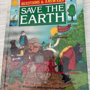 📚1992 save the earth question &answer book 📚